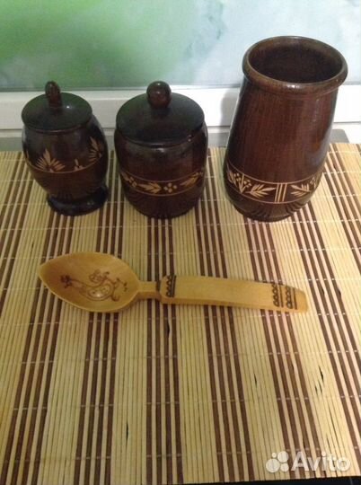 Деревянная посуда, утварь/Хохлома, СССР