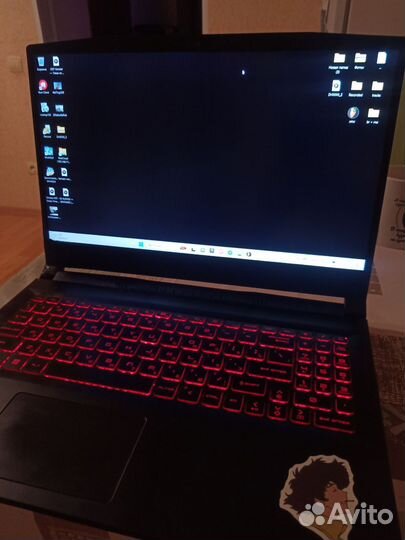 Игровой ноутбук MSI katana GF66 11UE