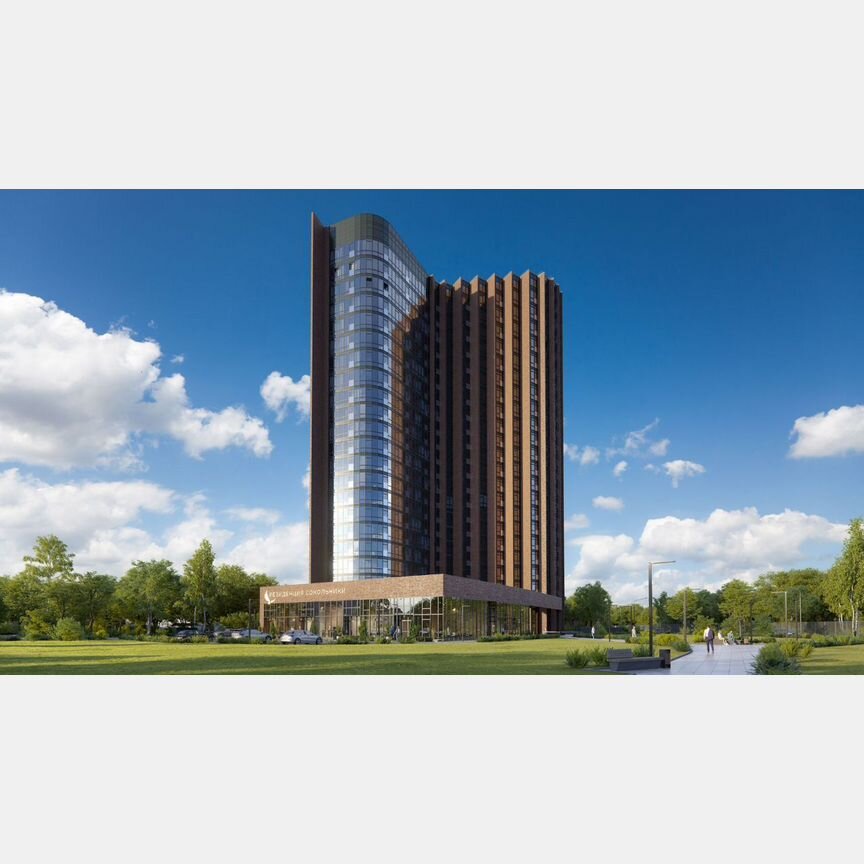 1-к. апартаменты, 58,5 м², 20/21 эт.