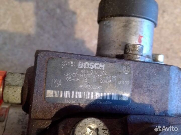 Насос тнвд Peugeot 307 дизель 1.6 л