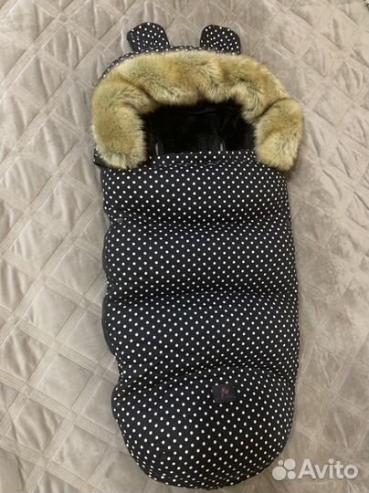 Детский зимний конверт в коляску