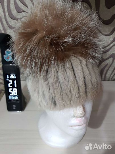 Шапка зимняя меховая женская