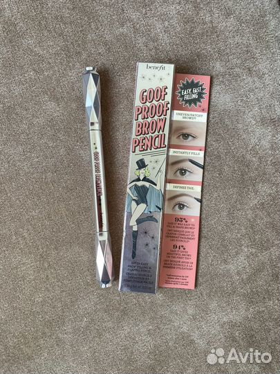 Новый карадаш для бровей Benefit Goof Proof 4.5