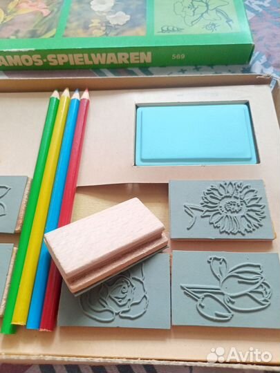 Новые Детские печати ГДР СССР (изделие 569)