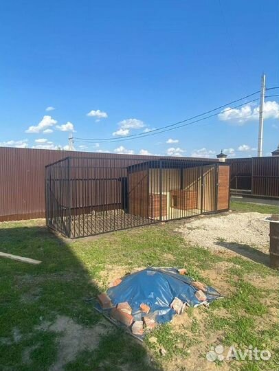 Вольер для собак опыт 6 лет