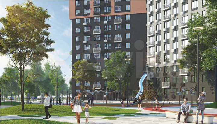 2-к. квартира, 60,2 м², 8/25 эт.