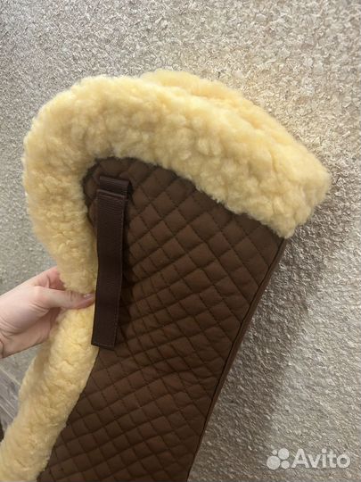 Меховушка под седло для лошади/верховая езда