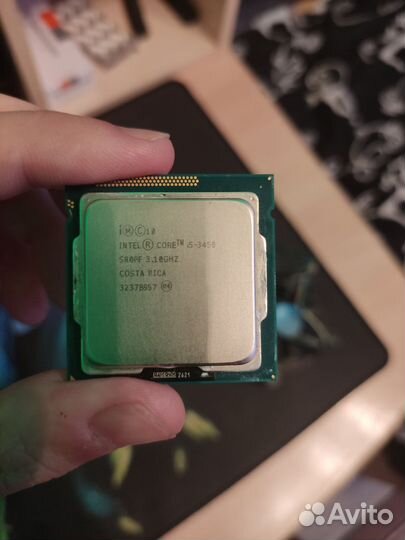 Процессор intel core i5-3450 + кулер