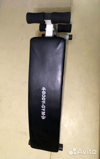 Доска (скамья) для жима и пресса, фитнес