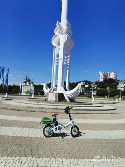 Электровелосипед складной