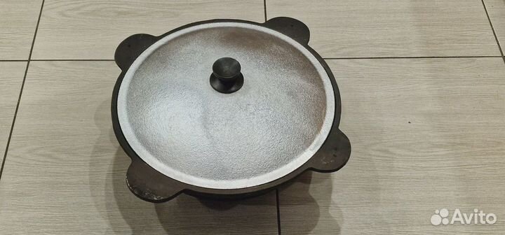 Казан чугунный 6л