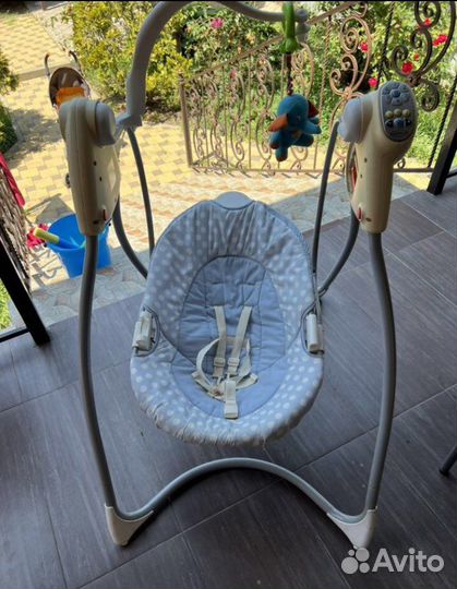 Электронные качели graco