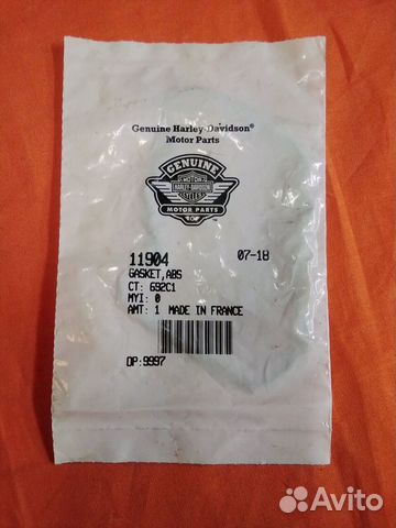 11904 Прокладка ABS Harley-Davidson
