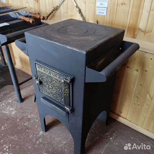 Печь дровяная под казан от 4,5 до 12литров