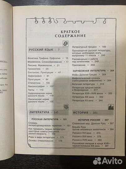 Справочник школьника 5-11 класс