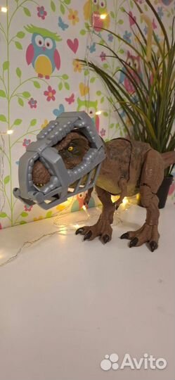 Динозавры jurassic world тирекс