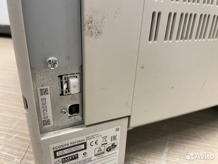 Принтер Kyocera ecosys p2135dn
