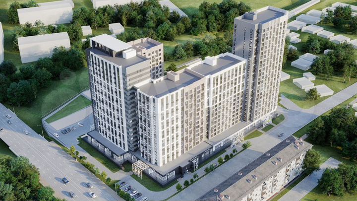 1-к. квартира, 48,4 м², 2/25 эт.