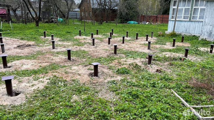 Винтовые сваи замена фундамента