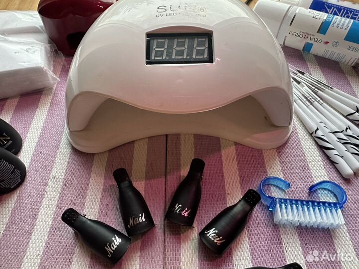 Набор для маникюра и педикюра/гель лак