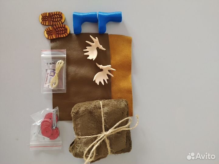 Набор материалов для шитья тедди лося