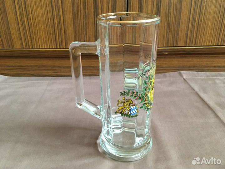 Стеклянная пивная кружка Бавария 500 мл
