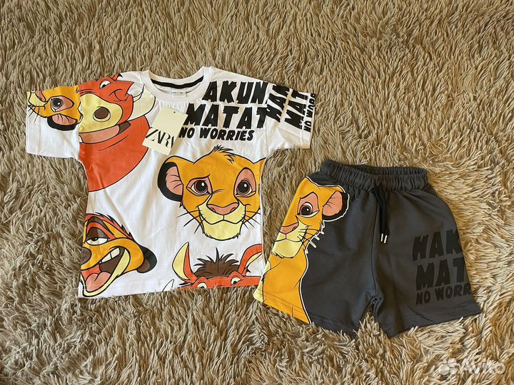 Костюм для мальчика зара lion king
