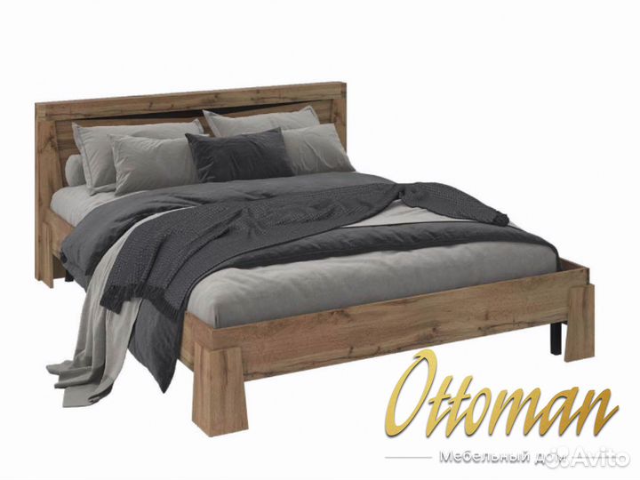 Кровать с матрасом Ортопедическая 160 200