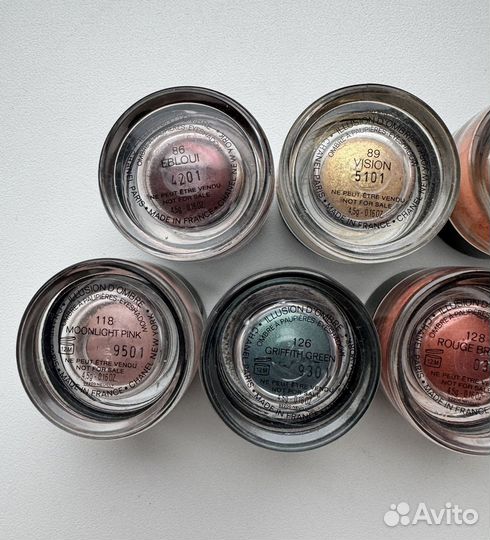 Chanel тени для век 86 ebloui б/у