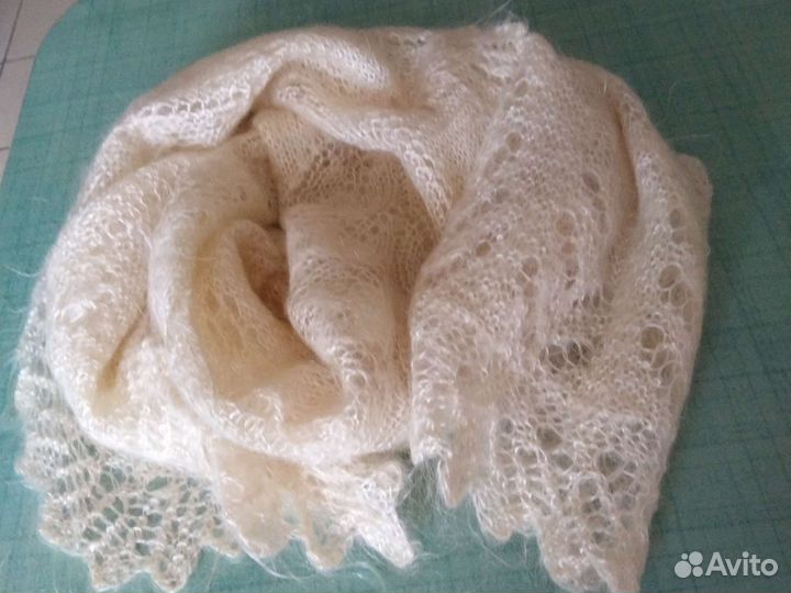 Пуховые шарфы