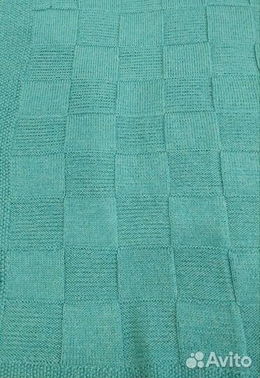 Плед детский вязаный ручная работа