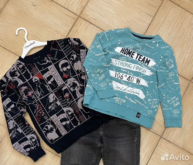 Джинсы и футболки для мальчика