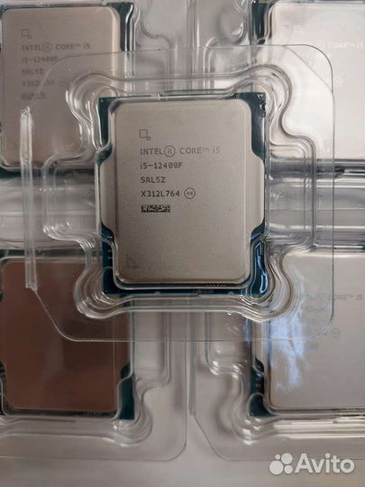 Новые Intel i5 12400F процессоры. Гарантия 12 мес
