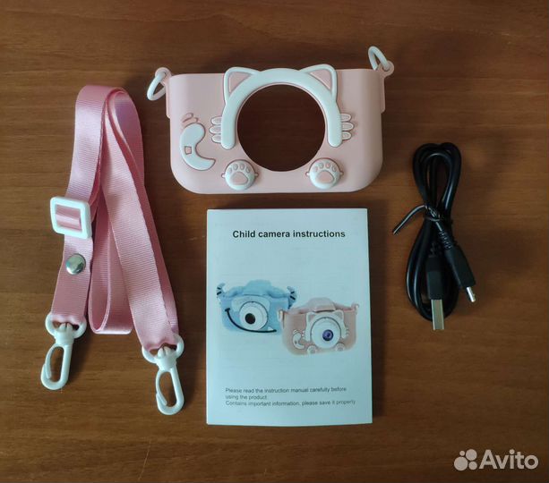 Фотоаппарат детский Fun Camera kitty