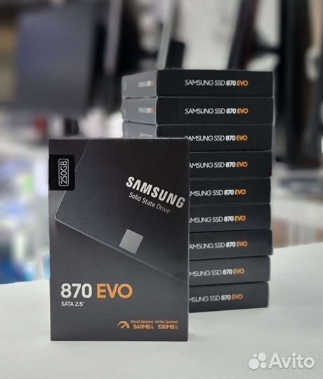 Samsung 250GB 870 EVO MZ-77E250BW