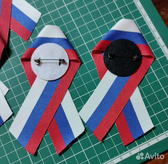 Георгиевская лента Брошь для коллектива