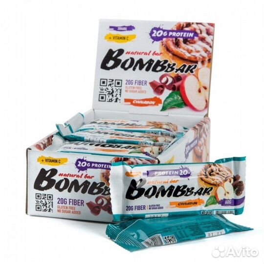 Bombbar Protein Bar (20x60гр)