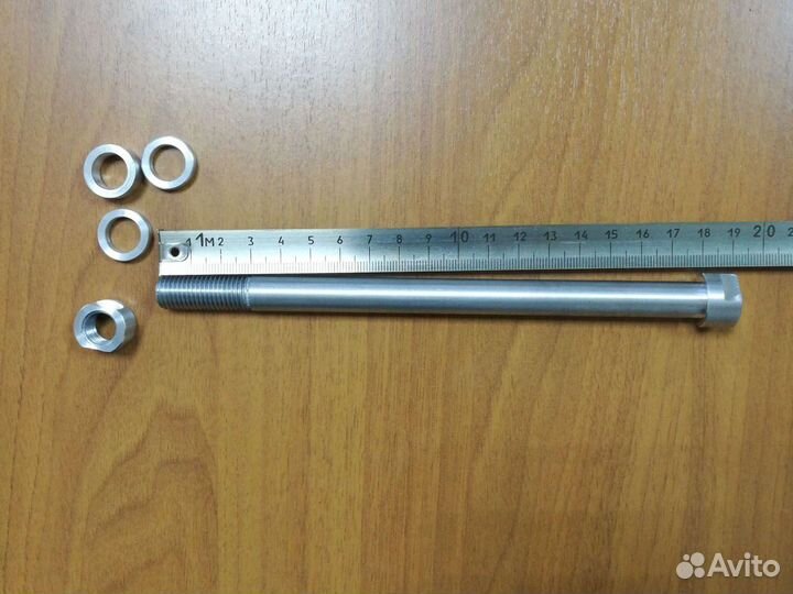 Ось thru axle переходник адаптер для велостанка