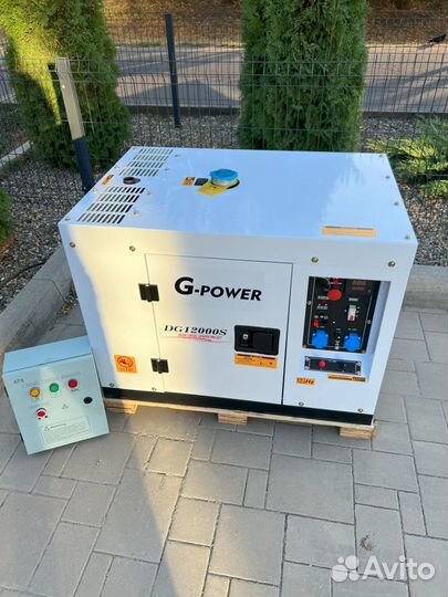 Генератор дизельный 12 кВт G-power