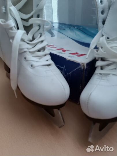 Коньки фигурные детские 33/34 размер