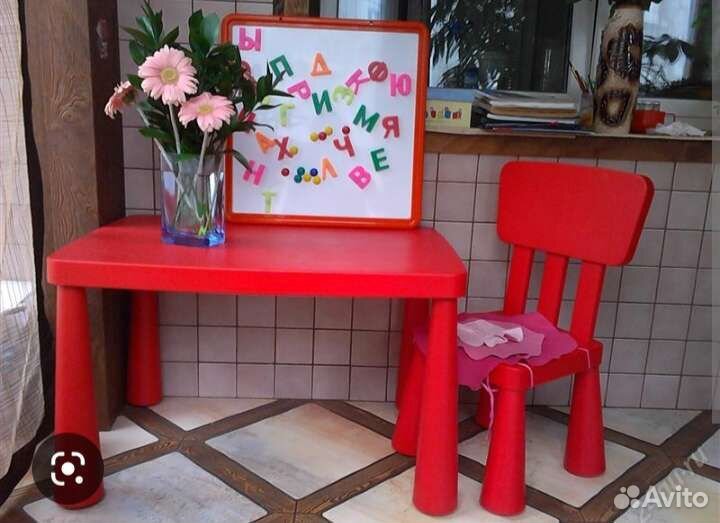 Столы и стулья детский от Икеа