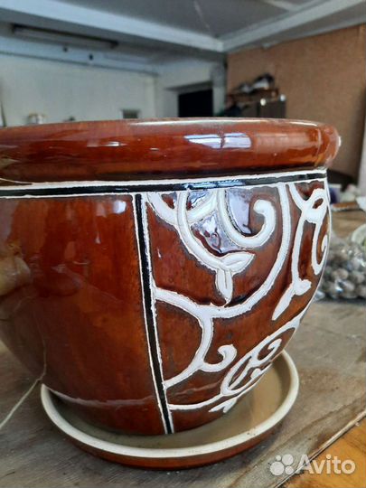 Для дерева или большого цветка горшок