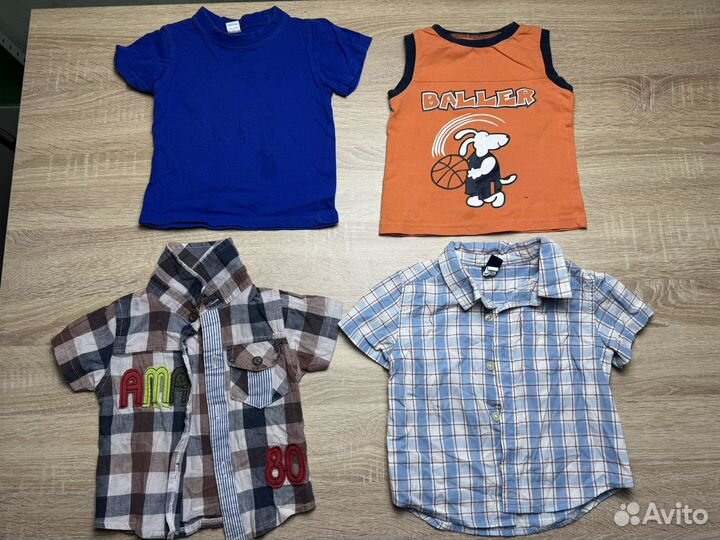 Вещи пакетом на мальчика 80