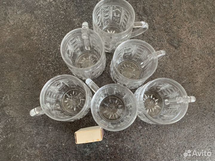 Рюмки, стаканы хрустальные СССР