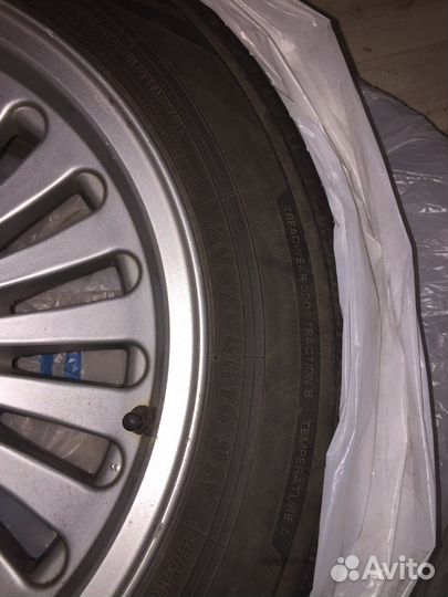 Диски и резина на Е-39, комплект