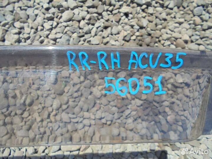 Ветровик задний правый Toyota Camry ACV35 2AZ-FE