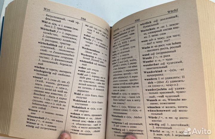 Современный немецко-русский словарь. Грамматика