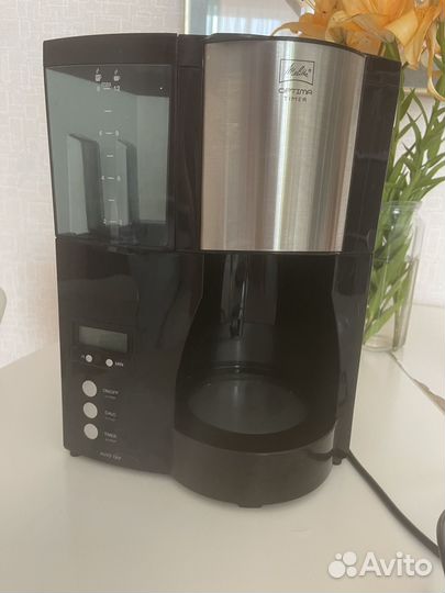 Кофеварка капельная Melitta Optima Glass Timer