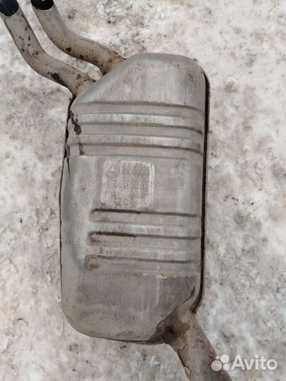 Глушитель задняя часть W210 Mercedes Benz