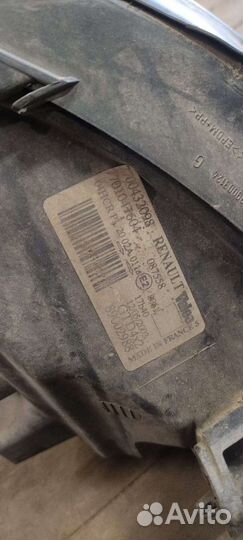 Фары renault scenic 1